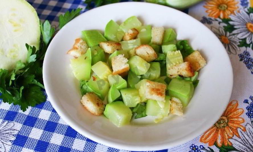 Рецепт вареных кабачков быстро и вкусно