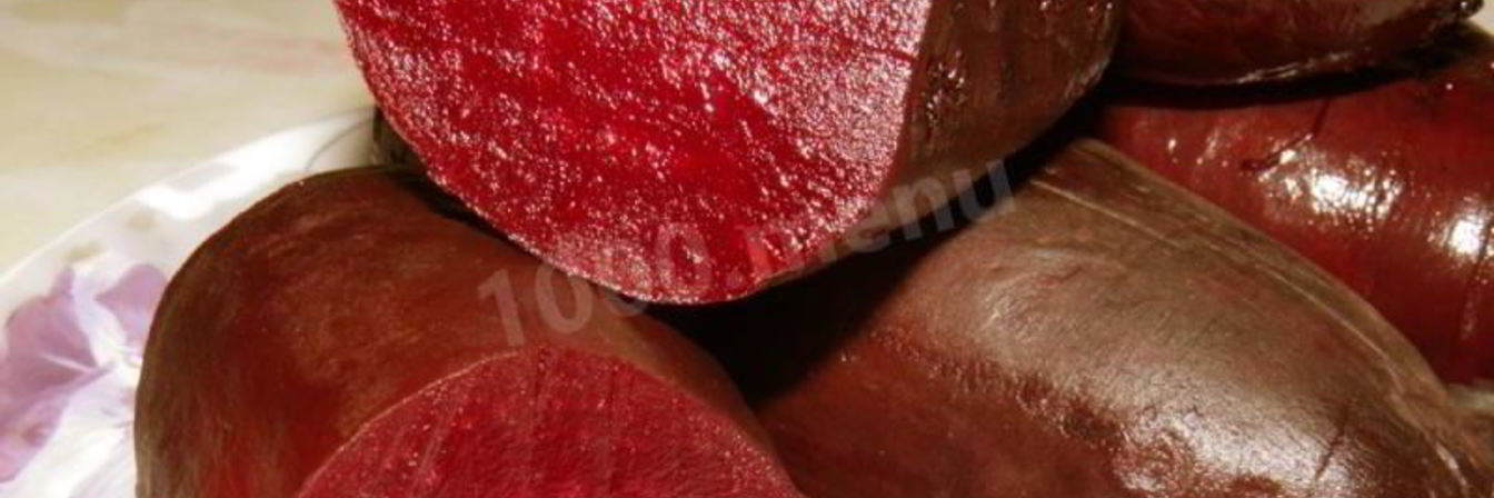 Запеченая свекла в фольге в духовке