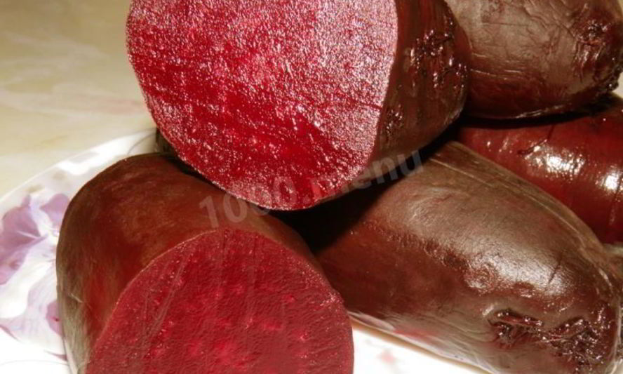 Рецепт запеченой свеклы в фольге в духовке