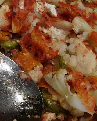 Запеченная цветная капуста