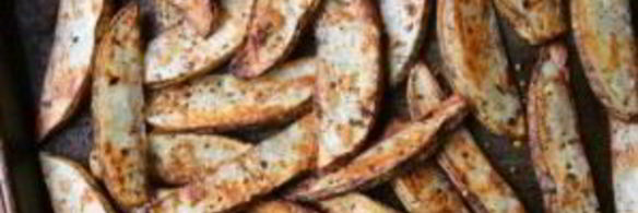 запеченный картофель дольками