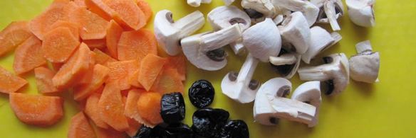 запеченный картофель с мясом для праздничного стола