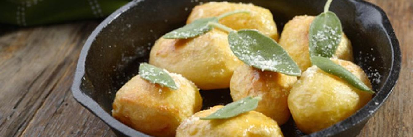 Запеченный картофель с шалфеем