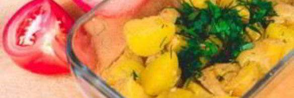 запеченный картофель в микроволновке