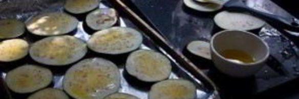 запеченные баклажаны с рикоттой