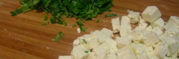 запеченные кабачки, фаршированные кускусом и фетой