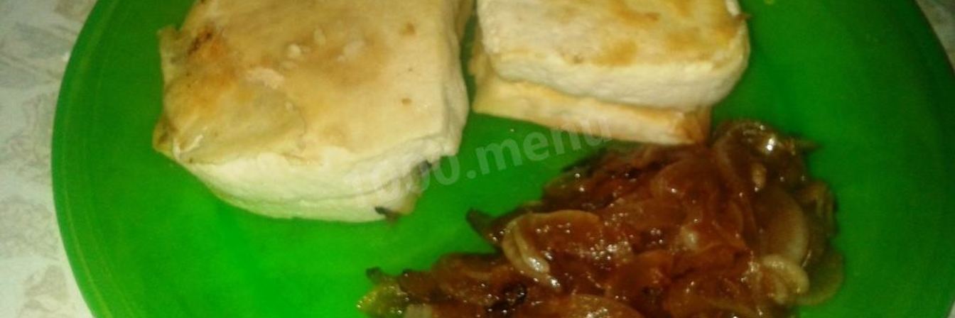 Жареный тофу с луком терияки