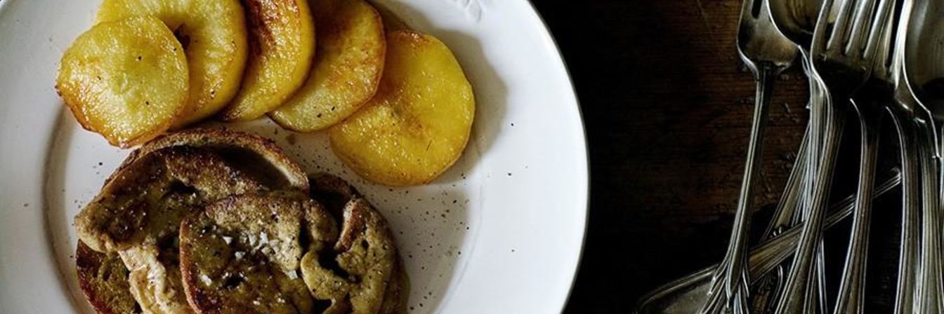 Фуагра жареная