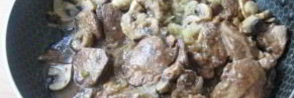 куриная печень по-французски