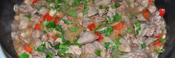 куриная печень по-китайски