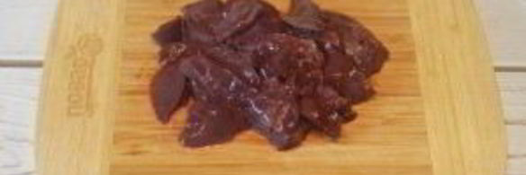 куриная печень с грибами