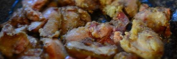 куриная печень с овощами в кисло-сладком соусе