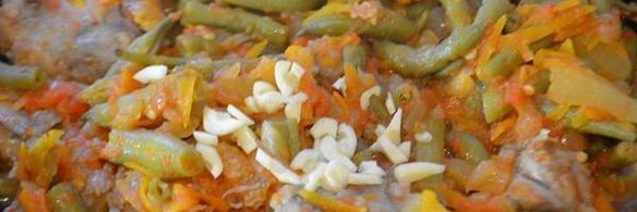 куриная печень с овощами в кисло-сладком соусе