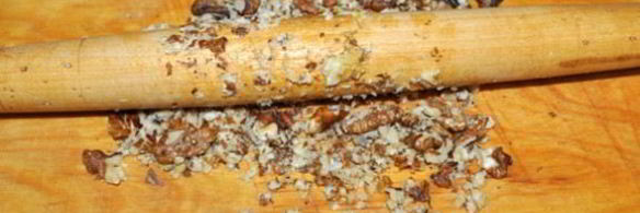 куриная печень в орехово-сметанном соусе