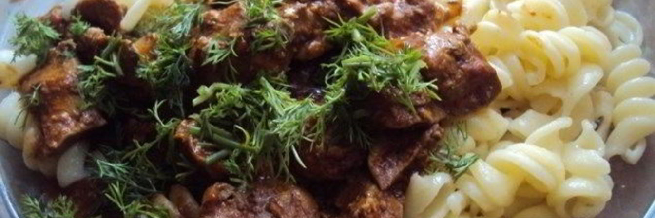 Куриная печень в пароварке