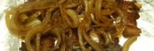 куриная печень, запеченная в фольге