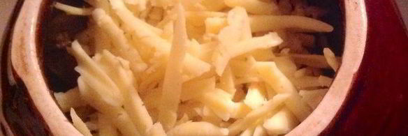 куриная печенка под сырной корочкой