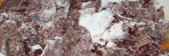 нежная говяжья печень в сметанном соусе