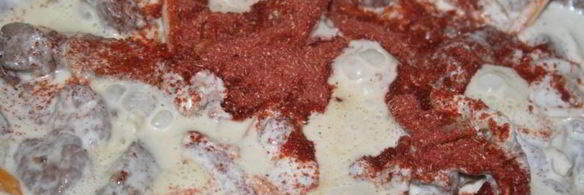 нежная говяжья печень в сметанном соусе