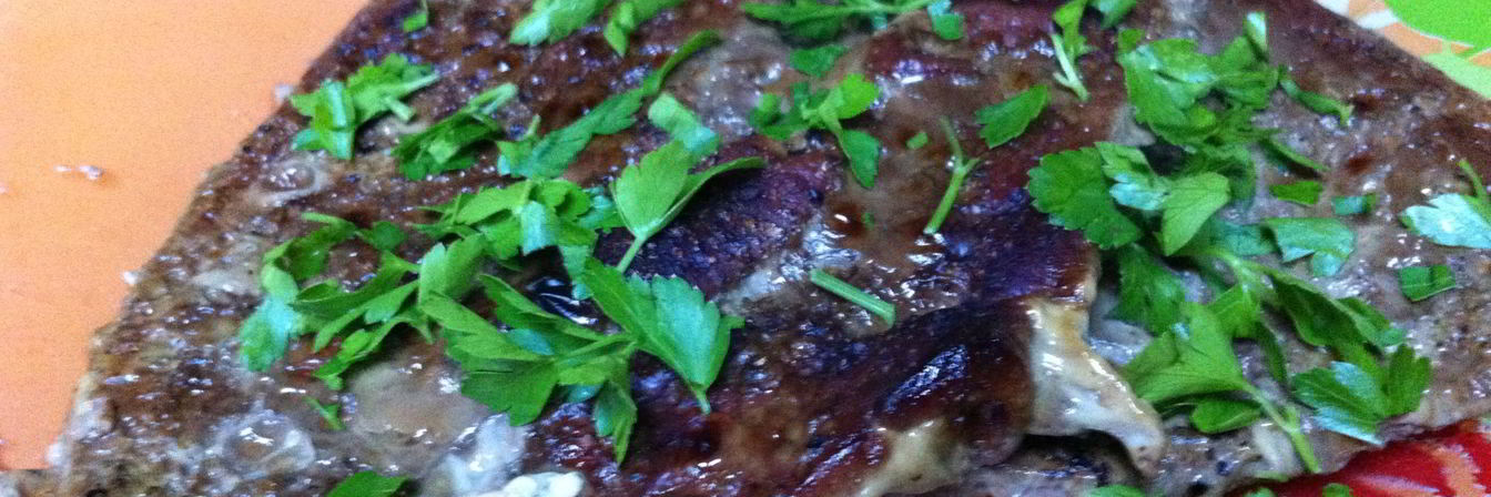 Печень говяжья запеченная в молоке