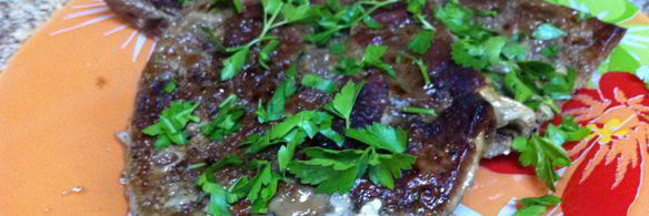 печень говяжья запеченная в молоке