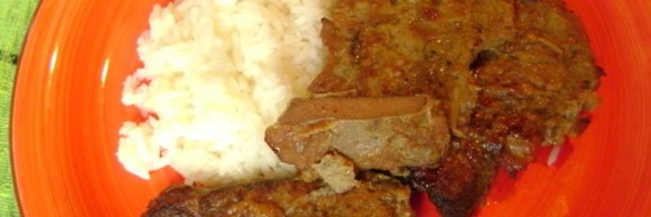 Печень говяжья жареная