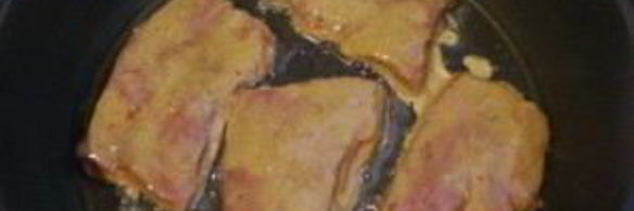 печень говяжья жареная