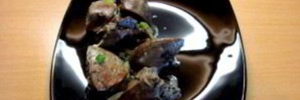 печень индейки в сливках