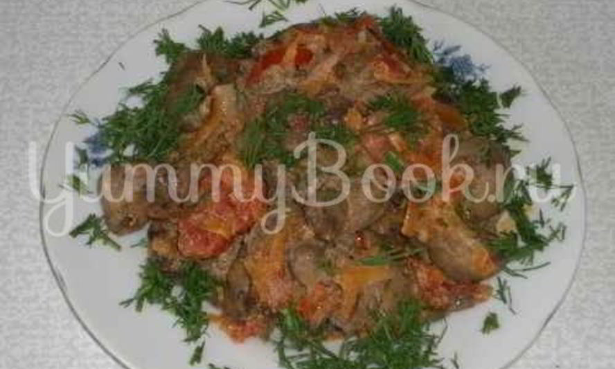 Рецепт печени куриной жареной