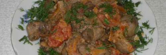 печень куриная жареная