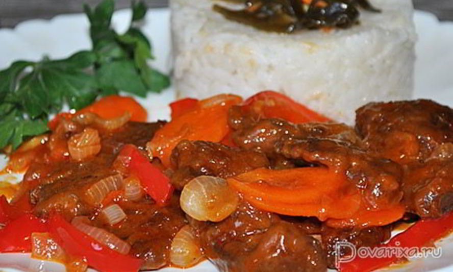 Рецепт печени по-китайски