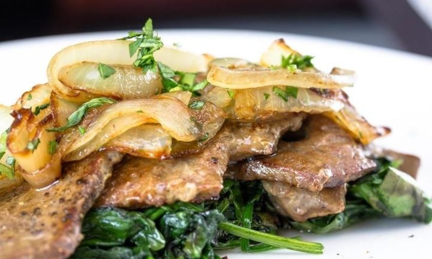 Рецепт печени по-венециански