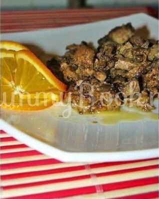 Печень с апельсинами