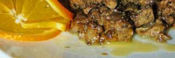 печень с апельсинами