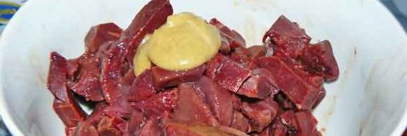 печень с апельсинами