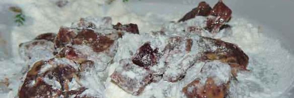 печень с апельсинами