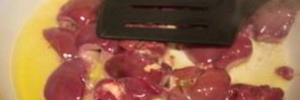 печень с картошкой