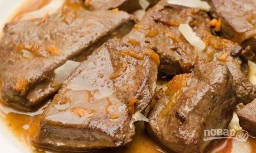 Рецепт печени свиной в духовке