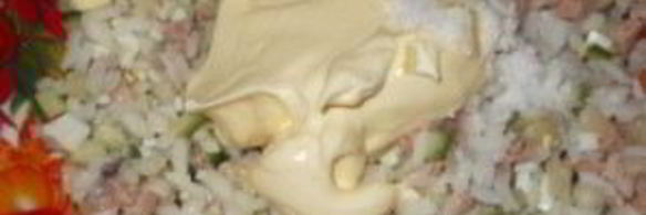 печень трески с рисом