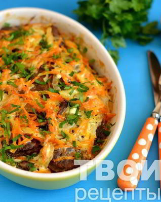 Печень в духовке