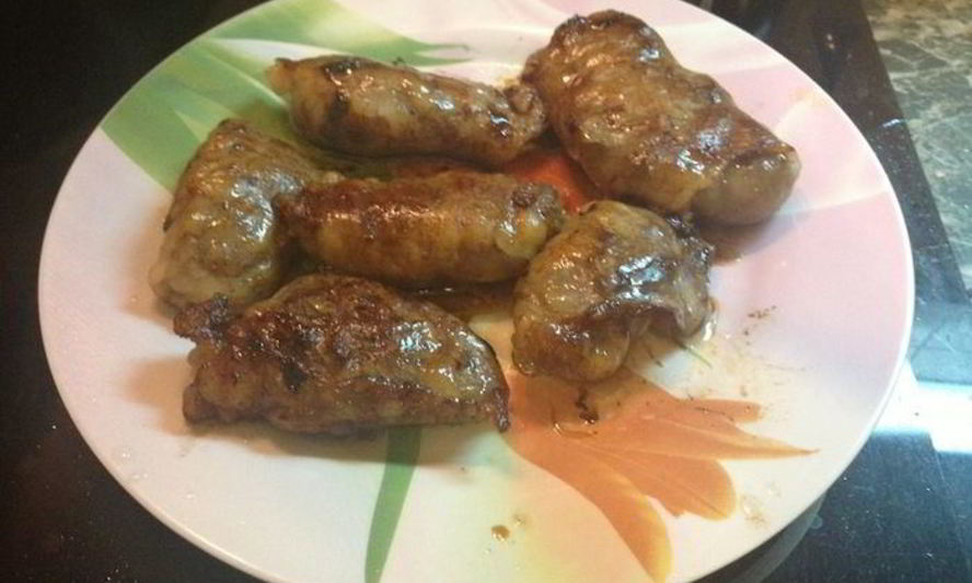 Рецепт печени в рубашке хугабша