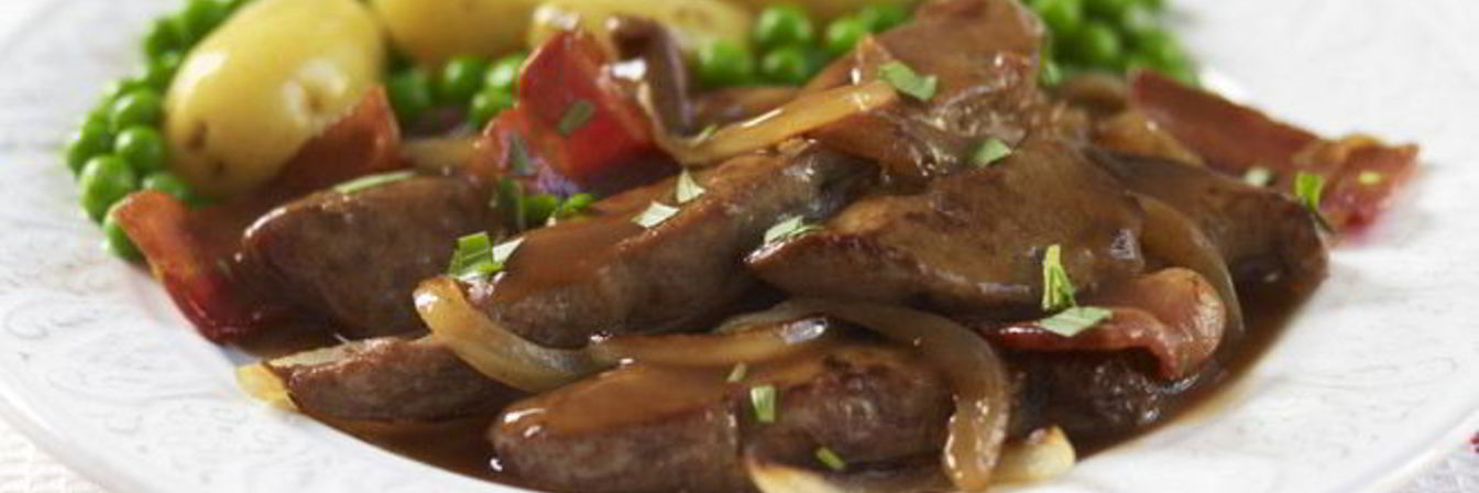 Печень в соусе