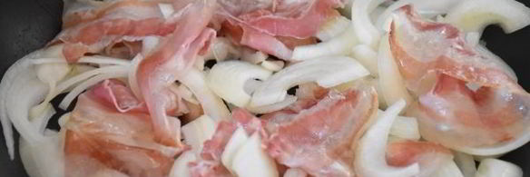 печень жареная с белыми грибами