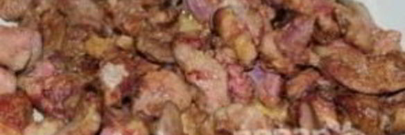 печень, жаренная с луком