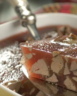 Печенка индейки в сливовой заливке