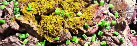 печенка под овощной шубкой