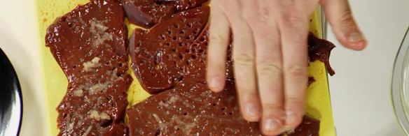 печенка с гречкой