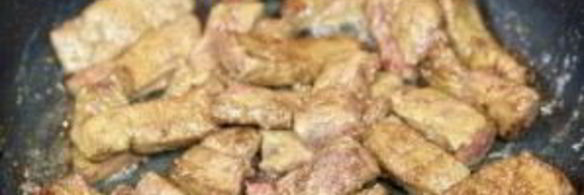 печенка с подливкой