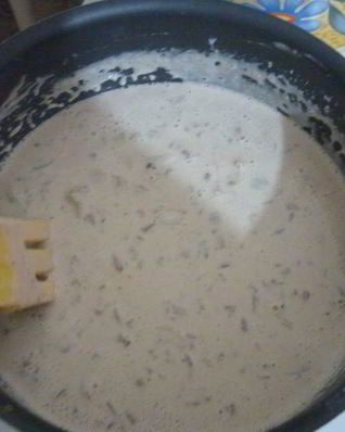 Печенка в сырном соусе