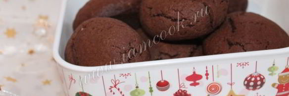 шоколаднoе печеньe с начинкой